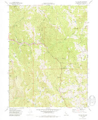 Tan Oak Park 1969 topographic map thumbnail