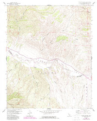 Taylor Canyon 1959 topographic map thumbnail