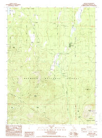 Tennant 1988 topographic map thumbnail