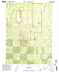 Tennant 2001 topographic map thumbnail