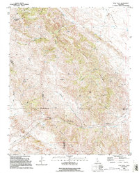 Tent Hills 1994 topographic map thumbnail