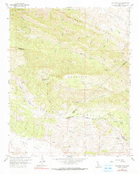 The Dark Hole 1961 topographic map thumbnail