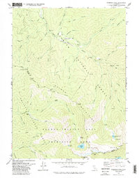 Thompson Peak 1979 topographic map thumbnail