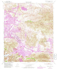 Thousand Oaks 1950 topographic map thumbnail