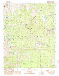 Timber Knob 1990 topographic map thumbnail