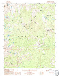 Timber Knob 1992 topographic map thumbnail