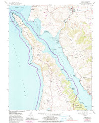 Tomales 1954 topographic map thumbnail