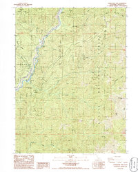 Tombstone Mtn 1986 topographic map thumbnail