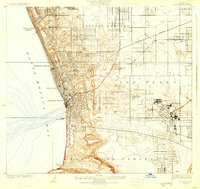Torrance 1924 topographic map thumbnail