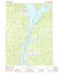 Trinity Center 1982 topographic map preview