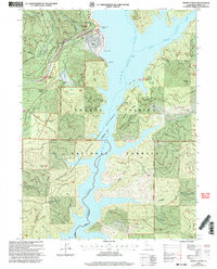 Trinity Center 1998 topographic map thumbnail