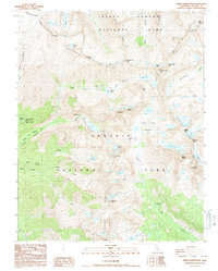 Triple Divide Peak 1988 topographic map preview