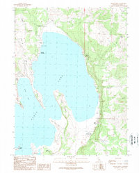 Troxel Point 1989 topographic map thumbnail
