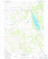 Tule Mountain 1962 topographic map thumbnail