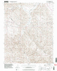 Tumey Hills 2000 topographic map thumbnail