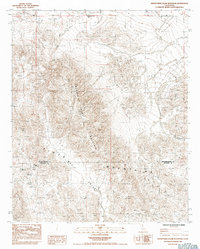 Twentynine Palms Mountain 1985 topographic map thumbnail