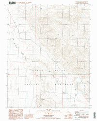 Ubehebe Crater 1988 topographic map thumbnail