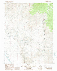 Uhlmeyer Spring 1987 topographic map thumbnail