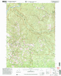 Ukonom Mountain 2001 topographic map thumbnail