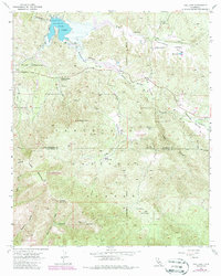Vail Lake 1953 topographic map thumbnail