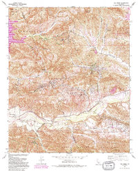 Val Verde 1991 topographic map thumbnail