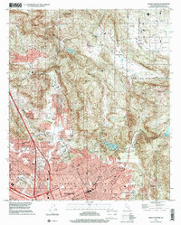 Valley Center 1996 topographic map thumbnail