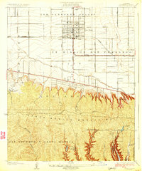 Van Nuys 1926 topographic map thumbnail