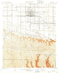 Van Nuys 1926 topographic map thumbnail