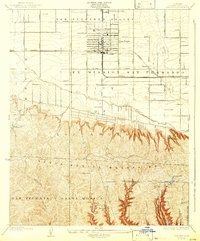 Van Nuys 1926 topographic map thumbnail