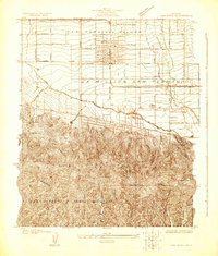 Van Nuys 1924 topographic map thumbnail
