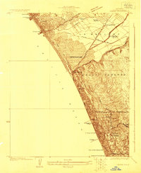 Venice 1923 topographic map thumbnail