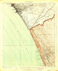 Venice 1924 topographic map thumbnail