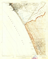 Venice 1924 topographic map thumbnail