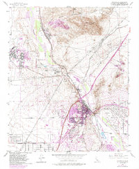 Victorville 1956 topographic map thumbnail