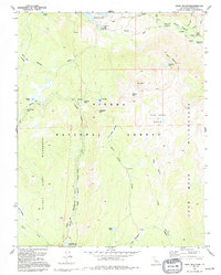 Ward Mountain 1990 topographic map thumbnail