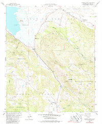 Warners Ranch 1960 topographic map thumbnail