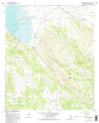 Warners Ranch 1960 topographic map thumbnail