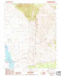Watterson Canyon 1990 topographic map thumbnail