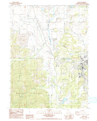 Weed 1986 topographic map thumbnail