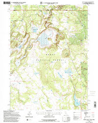Weed Valley 1993 topographic map thumbnail
