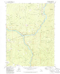 Weitchpec 1979 topographic map preview