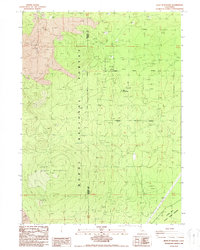 West of Kephart 1988 topographic map thumbnail