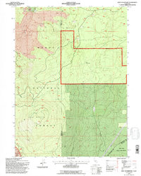 West of Kephart 1993 topographic map thumbnail