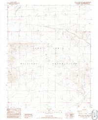 West of Red Pass Lake 1986 topographic map thumbnail