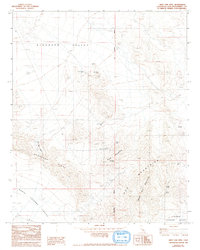 West Ord Mountain 1982 topographic map thumbnail