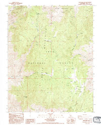 Westgard Pass 1990 topographic map thumbnail