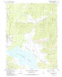 Westwood East 1980 topographic map thumbnail