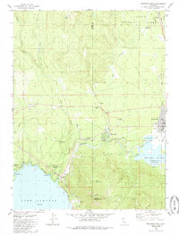 Westwood West 1980 topographic map thumbnail