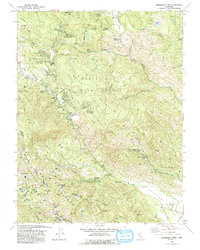 Whispering Pines 1993 topographic map thumbnail