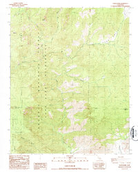 White Dome 1987 topographic map thumbnail